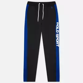 Женские брюки Polo Ralph Lauren Polo Sport Track Full Length, цвет чёрный, размер XS