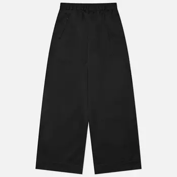 Женские брюки Y-3 Wide Leg Tech Seersucker, цвет чёрный, размер XS