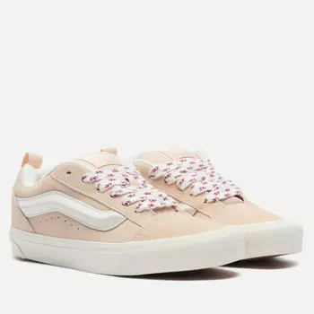 Женские кеды Vans Knu Skool Floral Laces, цвет розовый, размер 38 EU
