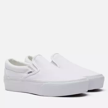 Женские кеды Vans Slip-On Platform, цвет белый, размер 41 EU