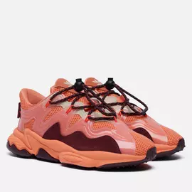 Женские кроссовки adidas Originals Ozweego Plus, цвет оранжевый, размер 40 EU