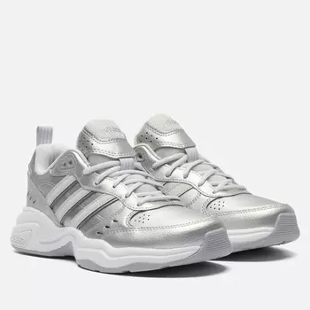 Женские кроссовки adidas Originals Strutter, цвет серебряный, размер 36.5 EU