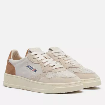 Женские кроссовки Autry Medalist Low SL, цвет бежевый, размер 37 EU