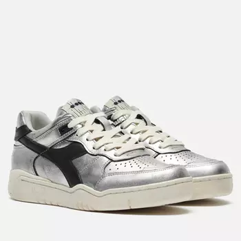 Женские кроссовки Diadora Heritage B.560 Silver Used, цвет серебряный, размер 40 EU