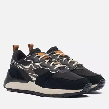 Женские кроссовки Diadora Jolly Animalier, цвет чёрный, размер 37 EU
