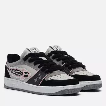 Женские кроссовки Enterprise Japan EJ Egg Rocket Low Tumbled Leather/Leather, цвет чёрный, размер 38 EU