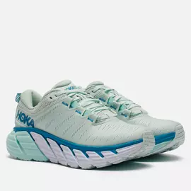 Женские кроссовки Hoka One One Gaviota 3, цвет зелёный, размер 48 EU