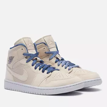 Женские кроссовки Jordan Wmns Air Jordan 1 Mid SE Sanddrift, цвет бежевый, размер 43 EU