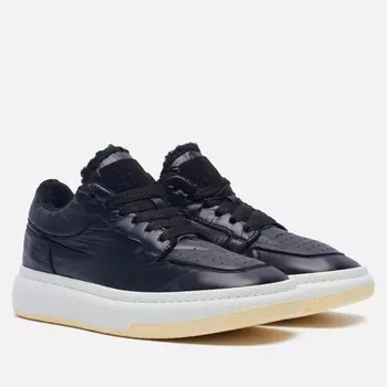 Женские кроссовки Maison Margiela MM6 Low Basketball Fur, цвет чёрный, размер 40 EU