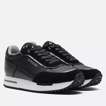 Женские кроссовки Napapijri Hazel Leather, цвет чёрный, размер 39 EU