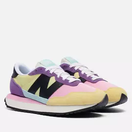 Женские кроссовки New Balance 237 Patchwork Prep, цвет жёлтый, размер 37.5 EU
