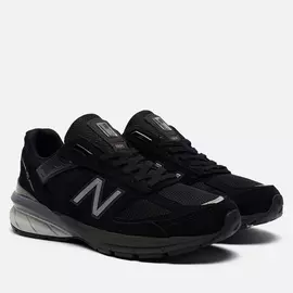 Женские кроссовки New Balance 990v5, цвет чёрный, размер 36 EU