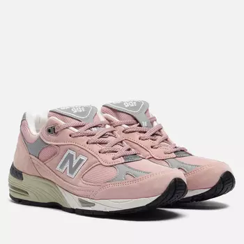 Женские кроссовки New Balance W991PNK, цвет розовый, размер 38 EU