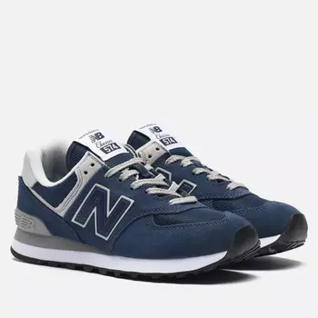 Женские кроссовки New Balance WL574EVN, цвет синий, размер 41 EU
