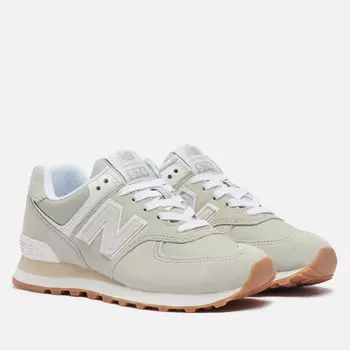 Женские кроссовки New Balance WL574QD2, цвет серый, размер 41.5 EU