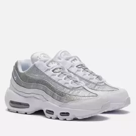 Женские кроссовки Nike Air Max 95, цвет серебряный, размер 37.5 EU