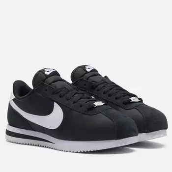 Женские кроссовки Nike Wmns Cortez Textile, цвет чёрный, размер 39 EU