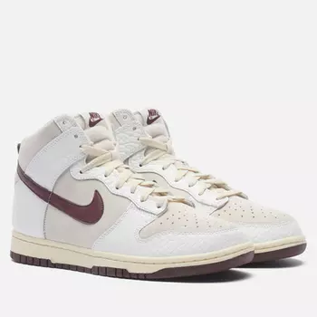 Женские кроссовки Nike Wmns Dunk High, цвет белый, размер 42 EU