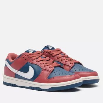 Женские кроссовки Nike Wmns Dunk Low, цвет бордовый, размер 36.5 EU
