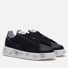 Женские кроссовки Premiata Belle 5248, цвет чёрный, размер 37 EU