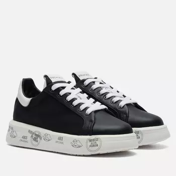 Женские кроссовки Premiata Belle 6278, цвет чёрный, размер 39 EU