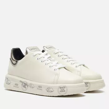 Женские кроссовки Premiata Belle 6548, цвет бежевый, размер 37 EU