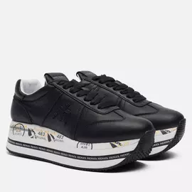 Женские кроссовки Premiata Beth 4039, цвет чёрный, размер 38 EU