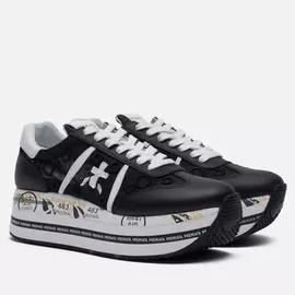 Женские кроссовки Premiata Beth 5215, цвет чёрный, размер 37 EU