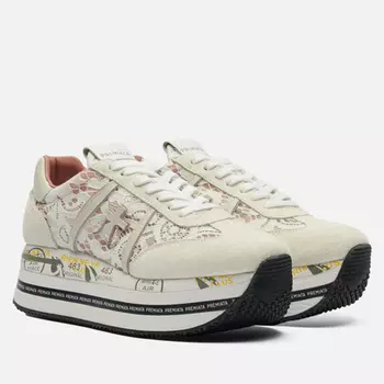 Женские кроссовки Premiata Beth 6232, цвет бежевый, размер 38 EU