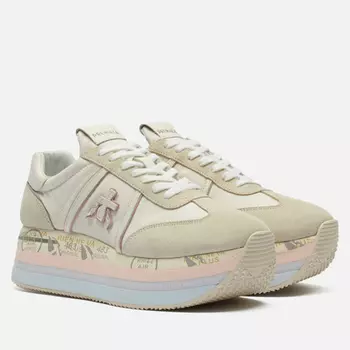 Женские кроссовки Premiata Beth 6234, цвет бежевый, размер 39 EU