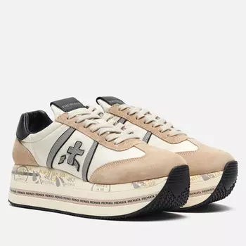 Женские кроссовки Premiata Beth 6500, цвет бежевый, размер 40 EU