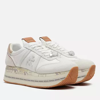 Женские кроссовки Premiata Beth 7037, цвет белый, размер 39 EU