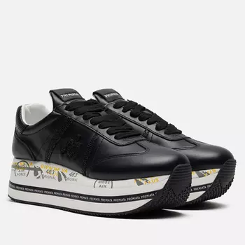 Женские кроссовки Premiata Beth 7107, цвет чёрный, размер 37 EU