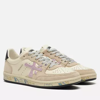 Женские кроссовки Premiata BSKT Clay-d 6781, цвет бежевый, размер 41 EU