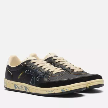 Женские кроссовки Premiata BSKT Clay-d 6924, цвет чёрный, размер 36 EU