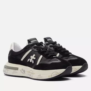 Женские кроссовки Premiata Cassie 6471, цвет чёрный, размер 37 EU