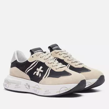 Женские кроссовки Premiata Cassie 6720, цвет чёрный, размер 41 EU