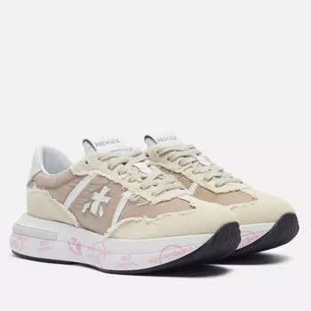 Женские кроссовки Premiata Cassie 6722, цвет бежевый, размер 41 EU