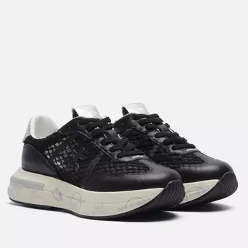 Женские кроссовки Premiata Cassie 7389, цвет чёрный, размер 39 EU