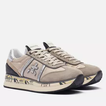 Женские кроссовки Premiata Conny 6491, цвет бежевый, размер 38 EU