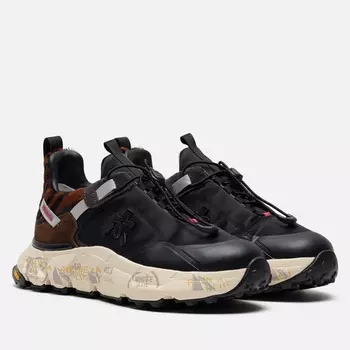 Женские кроссовки Premiata Cross-d 374, цвет чёрный, размер 39 EU