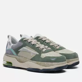 Женские кроссовки Premiata Drake-d 087, цвет зелёный, размер 36 EU