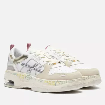 Женские кроссовки Premiata Drake-d 308, цвет белый, размер 37 EU