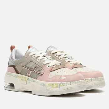 Женские кроссовки Premiata Drake-d 310, цвет бежевый, размер 40 EU