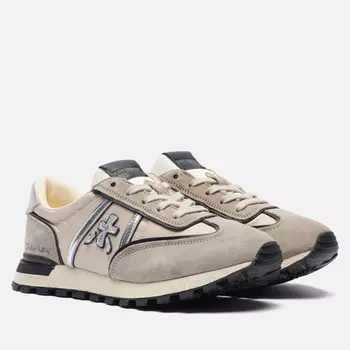 Женские кроссовки Premiata Johnlow-d 6520, цвет бежевый, размер 37 EU