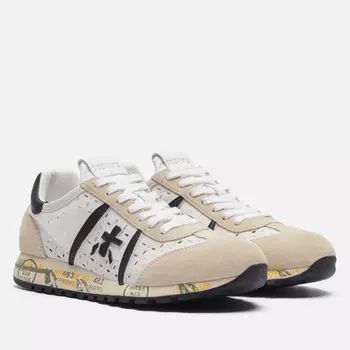 Женские кроссовки Premiata Lucy-d 7413, цвет белый, размер 38 EU