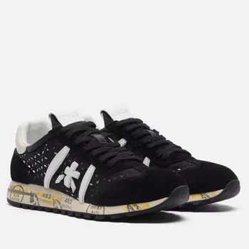 Женские кроссовки Premiata Lucy-d 7414, цвет чёрный, размер 36 EU