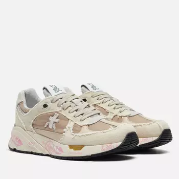 Женские кроссовки Premiata Mase-d 6681, цвет бежевый, размер 41 EU