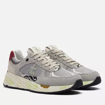 Женские кроссовки Premiata Mase-d 7121, цвет серебряный, размер 40 EU