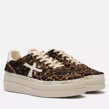 Женские кроссовки Premiata Micol 7034, цвет коричневый, размер 38 EU